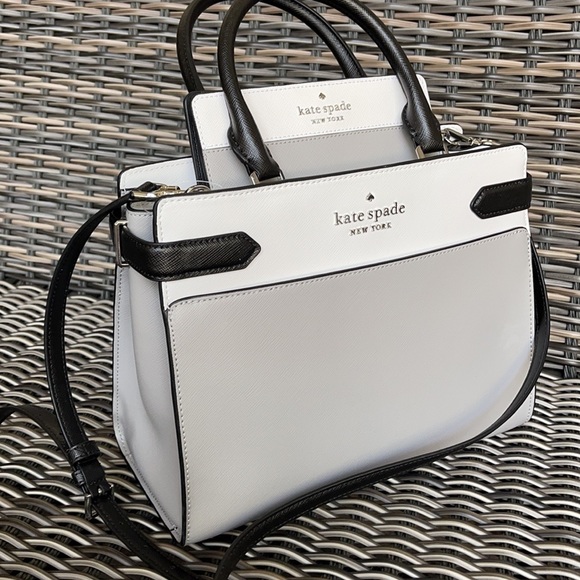 Kate Spade Staci Colorblock Medium Satchel & Staci Colorblock Large Slim Bifold - Picture 14 of 16